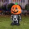 3.5 FT Halloween Classics LED Skeleton Pumpkin Airblown Inflatable Indoor Outdoor Decoration